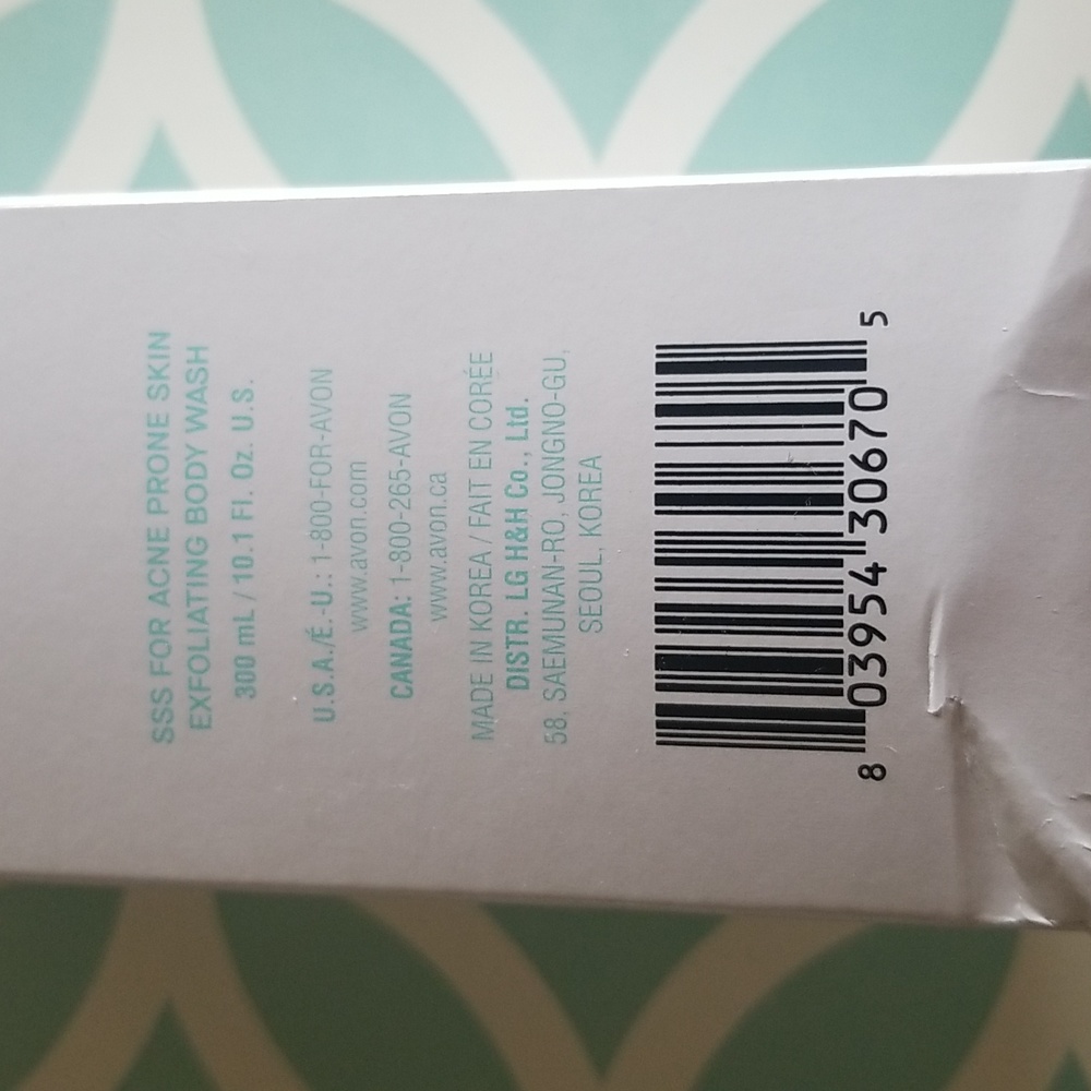 Avon Skin So Soft for Acne Prone Skin Exfoliating Body Wash - Picture 5 of 7